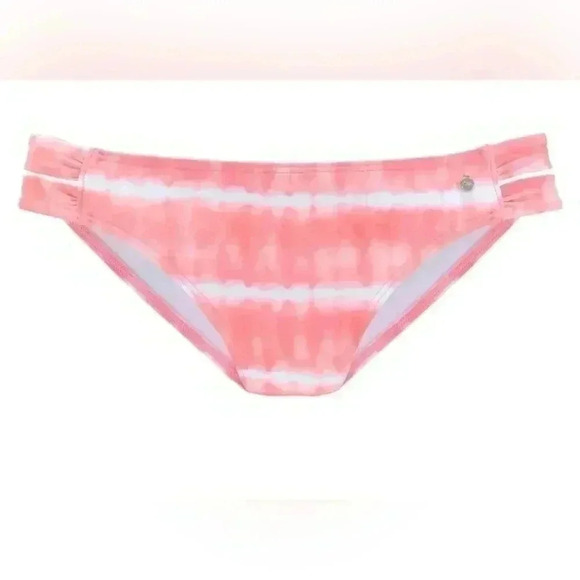 Lascana pink tie dye bikini bottom size 10 - Picture 1 of 7